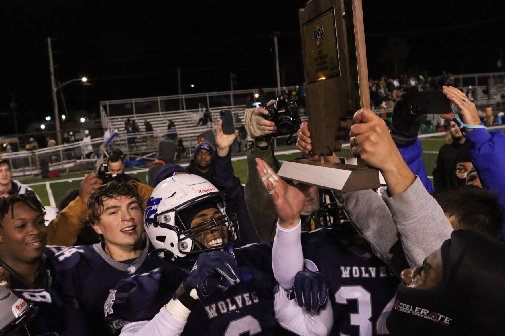 5A football regional final - Michigan City vs. Valparaiso